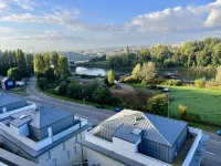 Appartement with Views over the Seine, BBQ, PS5 and Private Car Park Hotel a Franqueville St Pierre