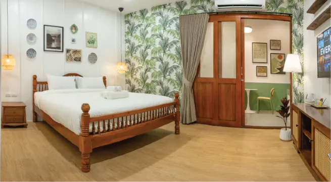 ดีลักซ์คิงรูม (ห้องนั่งเล่นและวิว)