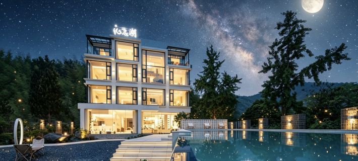 Qinxinhu Resort Bamboo Raft · Waterfall · Swimming Pool · Stream Trekking Family-friendly | Hôtels à&nbsp;: Ningguo