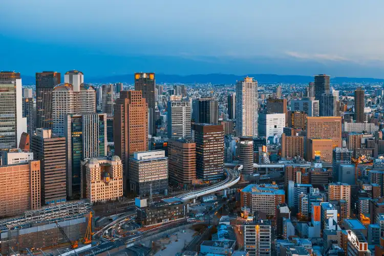 Префектура Осака, Япония: отели, где есть парковкой