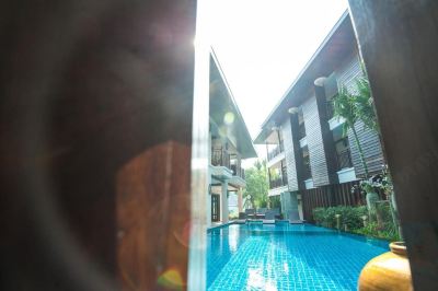 屋外プール ヴィアン ターペー リゾートの写真