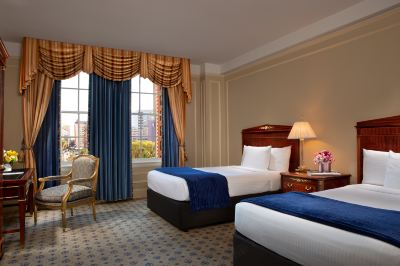 クラブダブルベッド2台ルーム(ラウンジ利用) ミレニアム ビルトモア ホテル ロサンゼルスの写真