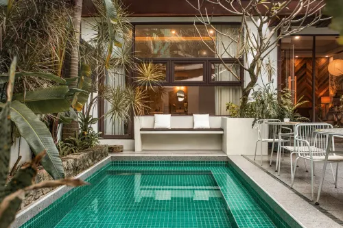 Lanjing Guesthouse - مسبح خاص