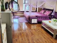 固安苹果公寓日租房 - 紫色浪漫大床房