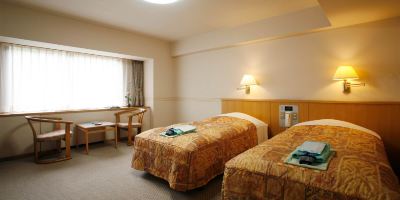 洋室ツインルーム(本館)喫煙 層雲峡観光ホテルの写真