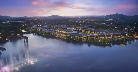 Hilton Shanghai Songjiang Guangfulin Отели рядом с достопримечательностью «Shanghai University of Political Science and Law»