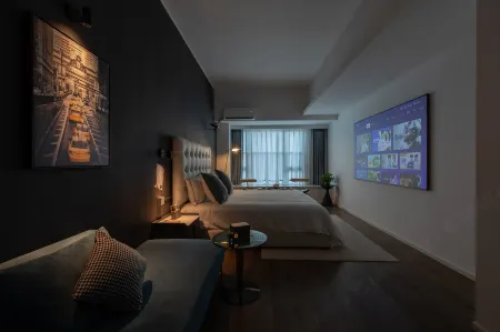 Fengyu  apartment ( Mixc Exhibition ) Отели рядом с достопримечательностью «Xidi Wharf»