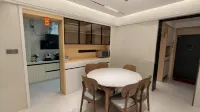Xinyue Homestay (Baicheng Mingdu) - ห้องครัว