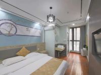 西安地平线主题酒店 - 清新大床房