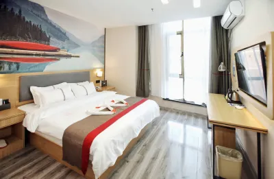 Junyi Hotel Urumqi Shanshui Elegant Garden Hotel in zona Xuelianfeng Folk Custom Garden