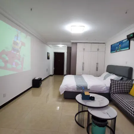 Qianbaidu Chain Apartment (Yuyuan Huating Branch) Отели в г. Линьшу