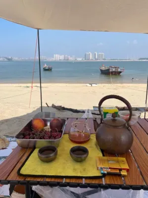 Qingyun Xiaozhu Seaview Apartment (Shanhai Plaza Magic Hot Spring Branch)