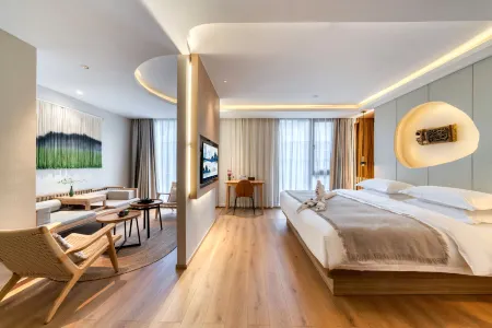 Muzhouke Inn and Suite (Hangzhou Jiande Xin'anjiang Branch) Отели рядом с достопримечательностью «Xin'anjiang Hydropower Station»