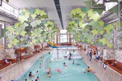 屋内プール 大江戸温泉物語　日光霧降温泉　日光霧降の写真