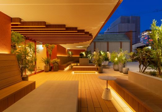 텐진, 나카스 도보