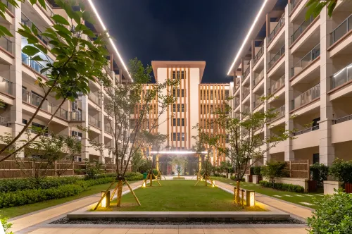 Shenxianju Yue Resort hotel - Parkplatz
