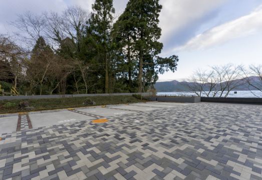 하코네 호수 전망