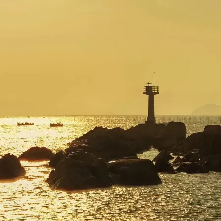 XIAPU HOUHAI SUNSET