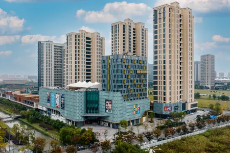m meiyue hotel shanghaisongjang Отели рядом с достопримечательностью «Shanghai International Studies University (Wenxiang Road)»