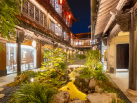 花築·荷塘月色民宿(紹興柯巖風景區店) 鄰近鑒湖的酒店
