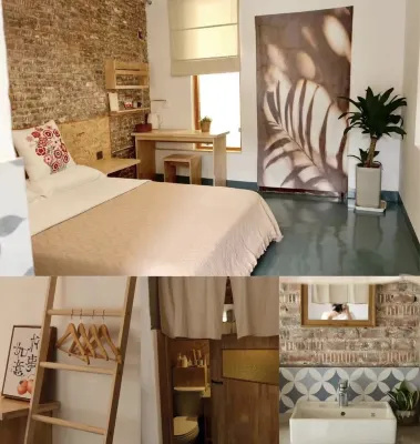 瓶子花咖啡民宿 鄰近西安理工技師學院的酒店