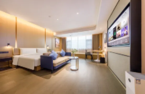 武漢漢口火車站南廣場亞朵飯店 漢口站附近的飯店