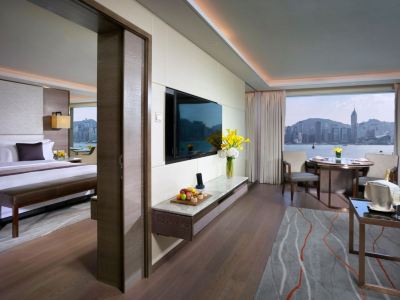 1キングビクトリアハーバービュースイート インターコンチネンタル グランド スタンフォード 香港の写真