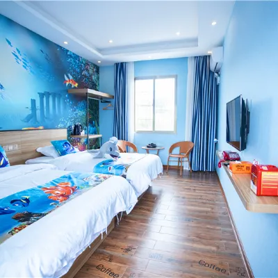 Changtai Tianzhu Qingshe B&B โรงแรมใกล้วิวภูเขาเซียวหวง