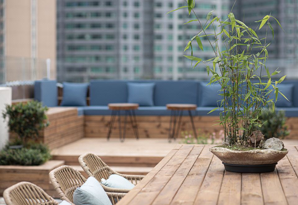 호텔 객실 내부