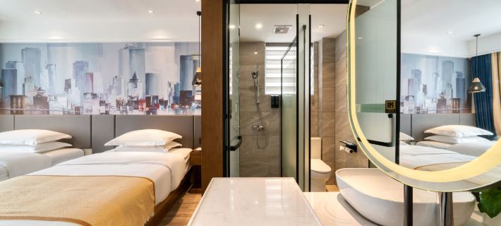 Yueyi Zhixuan Hotel (Huaihua South Railway Station, Wanda) Hotel di Huaihua