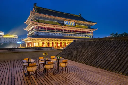 桔子飯店（西安鐘鼓樓回民街店） 回民街附近的飯店