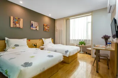 Coconut Crystal Hotel (Taiyuan Train Station Chaoyang Street Subway Station) Hotel in zona Shuangta Temple