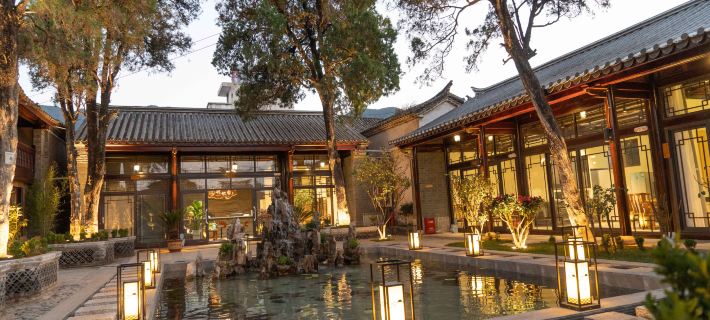 会沢奶奶家離囂中国式旅館 会沢のホテル