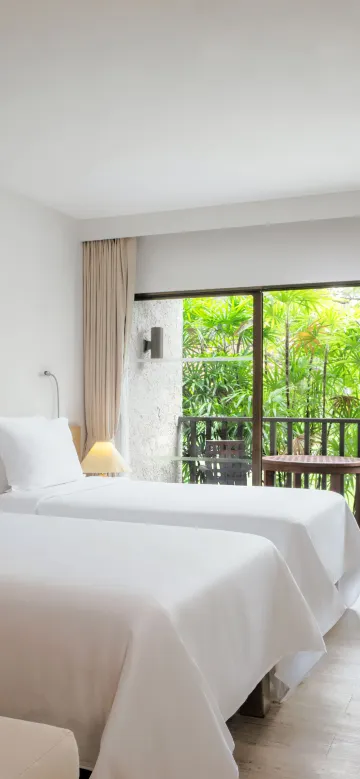 ห้องวิวสวน เตียงแฝด