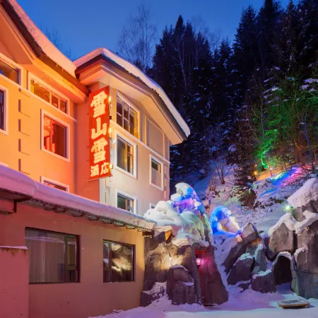 Snow Town Snow Mountain Snow Hotel