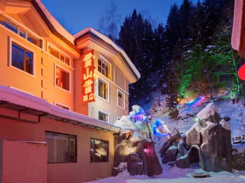 Snow Town Snow Mountain Snow Hotel - bar
