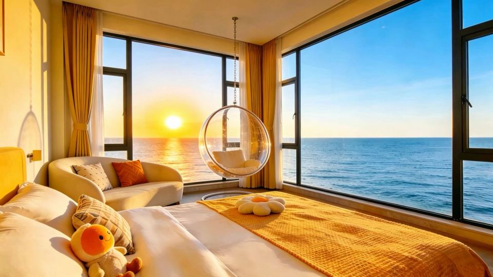 Peninsula Seaview Apartment (Wuchuan Dinglongwan Ocean Kingdom Branch)