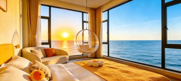 Peninsula Seaview Apartment (Wuchuan Dinglongwan Ocean Kingdom Branch) Hotels in Wuchuan