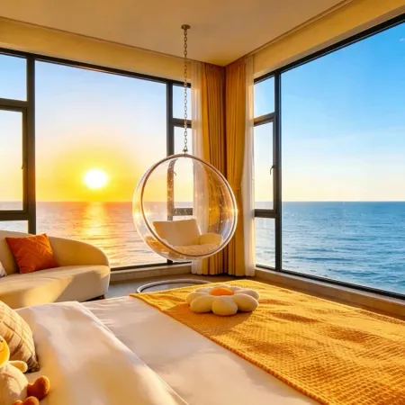 Peninsula Seaview Apartment (Wuchuan Dinglongwan Ocean Kingdom Branch)