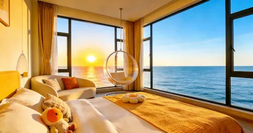 Peninsula Seaview Apartment (Wuchuan Dinglongwan Ocean Kingdom Branch)