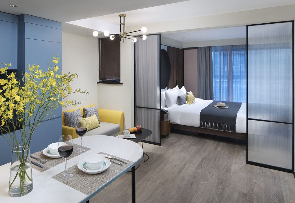 시타딘 홍차오 센터 상하이의 외관 모습