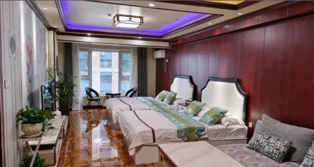 Aijia Pinshang Theme Apartment Отели рядом со станцией Jixi Railway Station