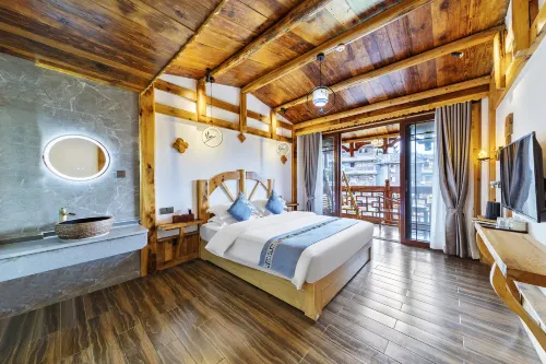 Baishuitan Inn (Furong Town Waterfall Branch) - موقف سيارات