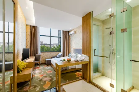 Bo'ai Junhuai Shangpin Hotel Отели в г. Боай