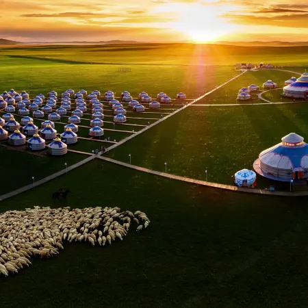 Ulagai Kiyan Tribes yurt