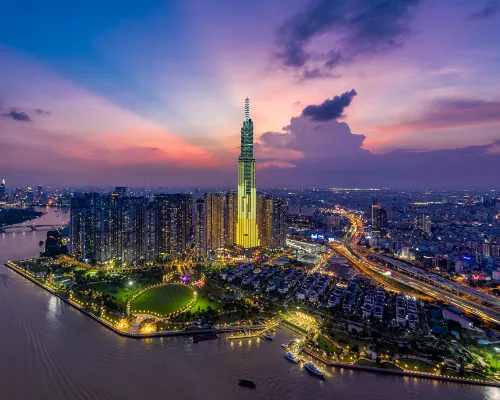 Orient Paris Landmark 81 Tower Apartment - WW 빈 탄 주변 호텔