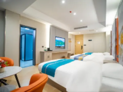 Colorful Danxia Yueke Shangjing intelligent Hotel Hoteles en Condado de Linze