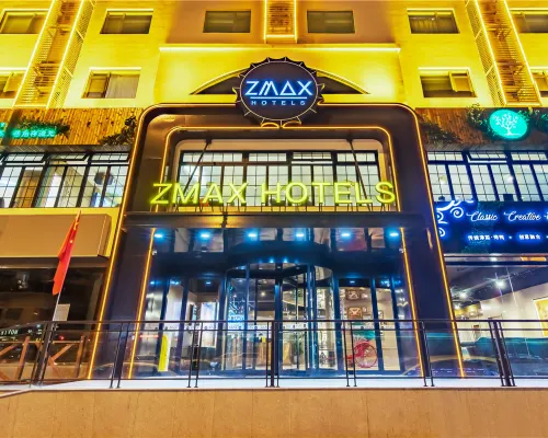 ZMAX HOTELS (Tianjin Five Old Street, Xi Nan Lou, metro station shop) 허시 주변 호텔