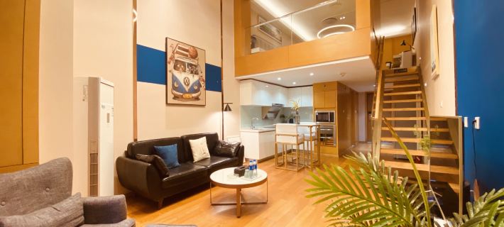 Jinlan loft self service hotel apartment (Binhai New Area Development Zone store) Hotels in Tianjin