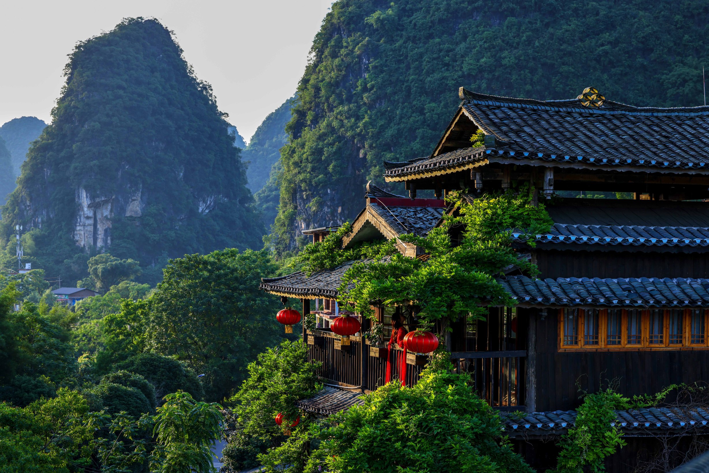 水雲閣民宿(陽朔遇竜河景区)
